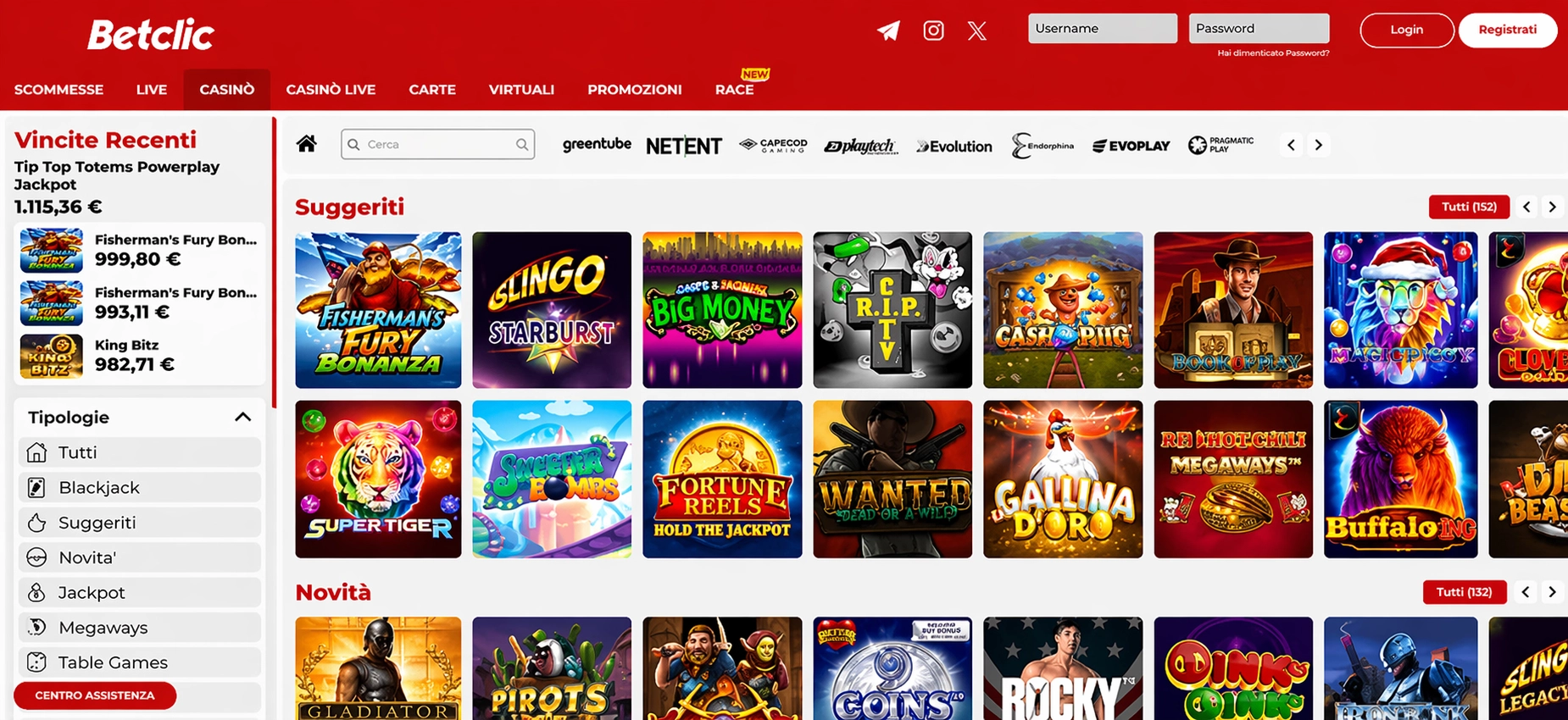 Betclic casino non AAMS – semplicità e giochi live 2026