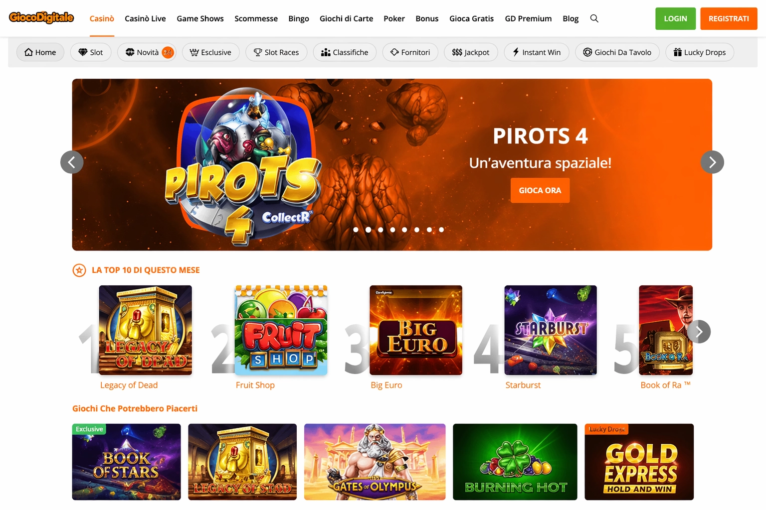 Gioco Digitale casino non AAMS sicuro – primo in Italia 2026