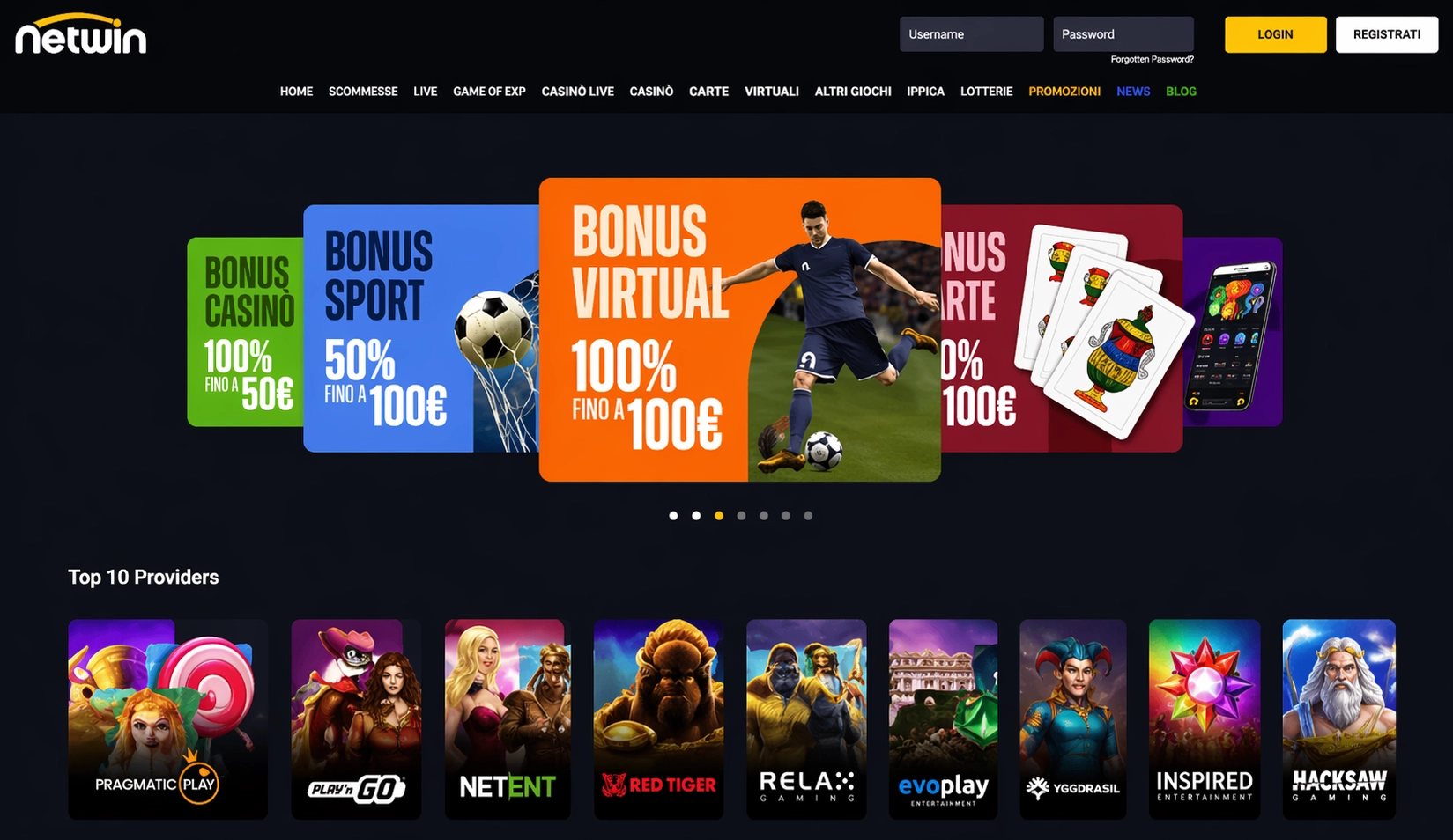 Netwin casino non AAMS sicuro – 2600 giochi e bonus senza deposito 2026