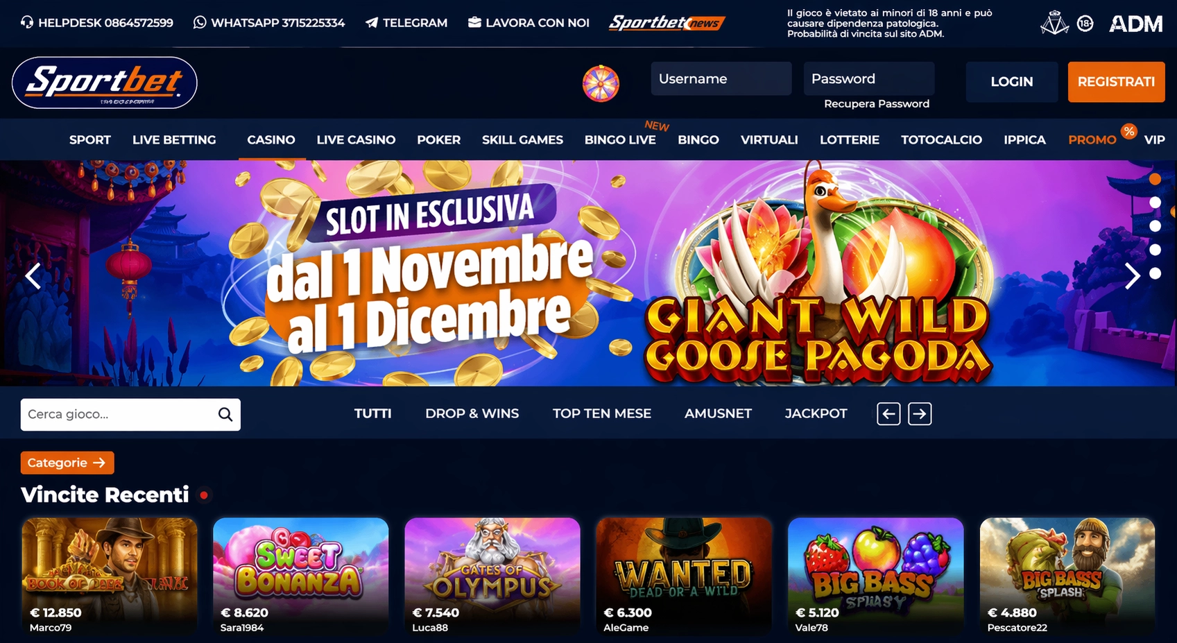 Sportbet casino non AAMS sicuro – made in Italy e PayPal 2026